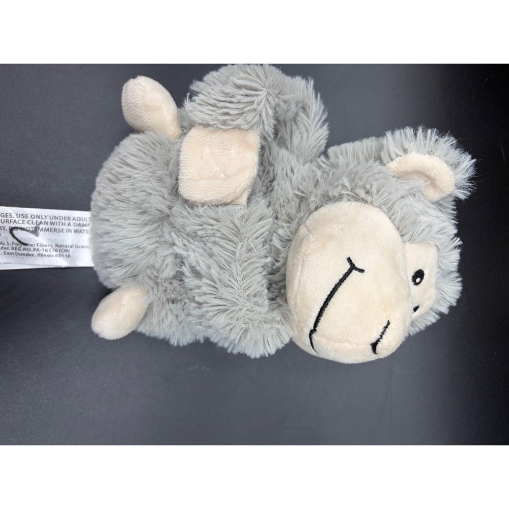 Warmies Sloth Heatable Lavender Scented Weighted Plush Gray Stuffed Animal